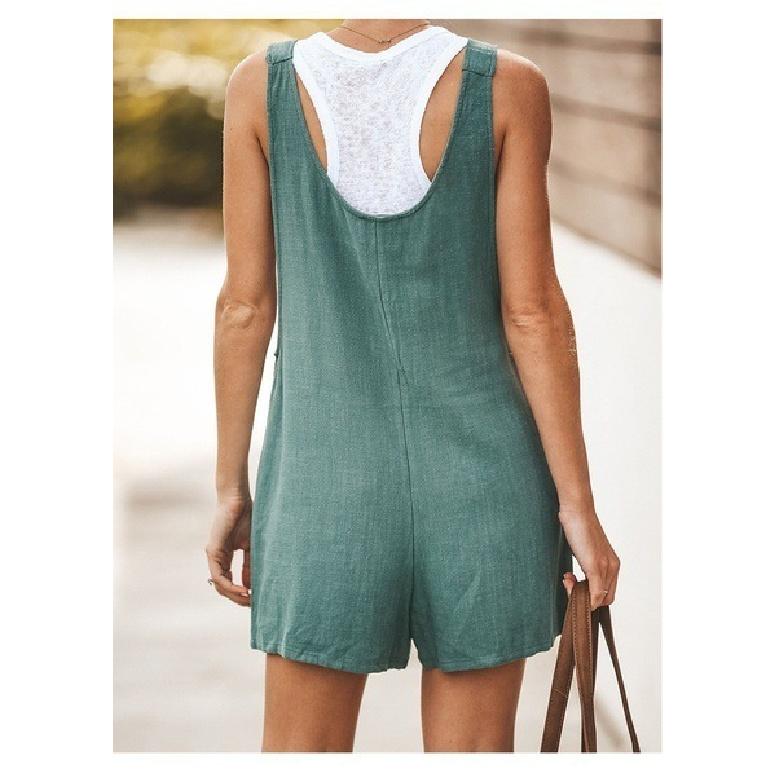 Verano Casual Algodón Puro Alta Gama Ropa Exterior Fitness Secado Rápido Traje de Ejercicio Yoga Mono