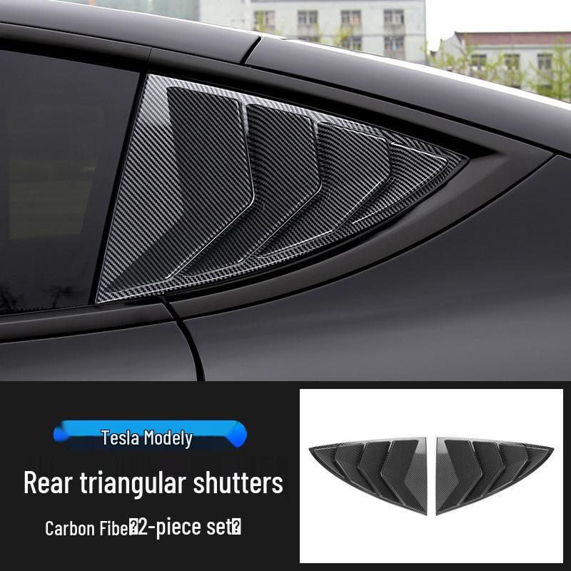 Hintere Seitenfensterlamellen für Tesla Model 3/Y (2017–2025)