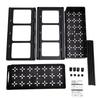 2 Layer Sink Storage Rack Pull Out Desktop Snack Kitchen Bathroom Double Layer Sliding Organizer Shelf for Cleaning