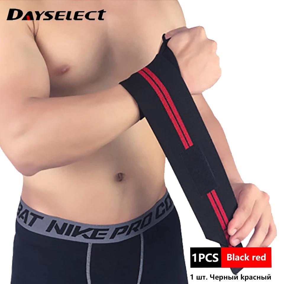 1Pc Elastic Breathable Wrist Wrap Bandage Thumb Brace Strap for Gym Fitness Powerlifting Wrist Support