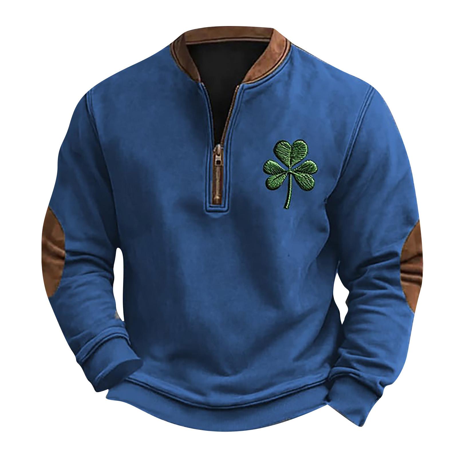 

Мужская повседневная толстовка в стиле ретро с градиентным принтом XXXXL синий