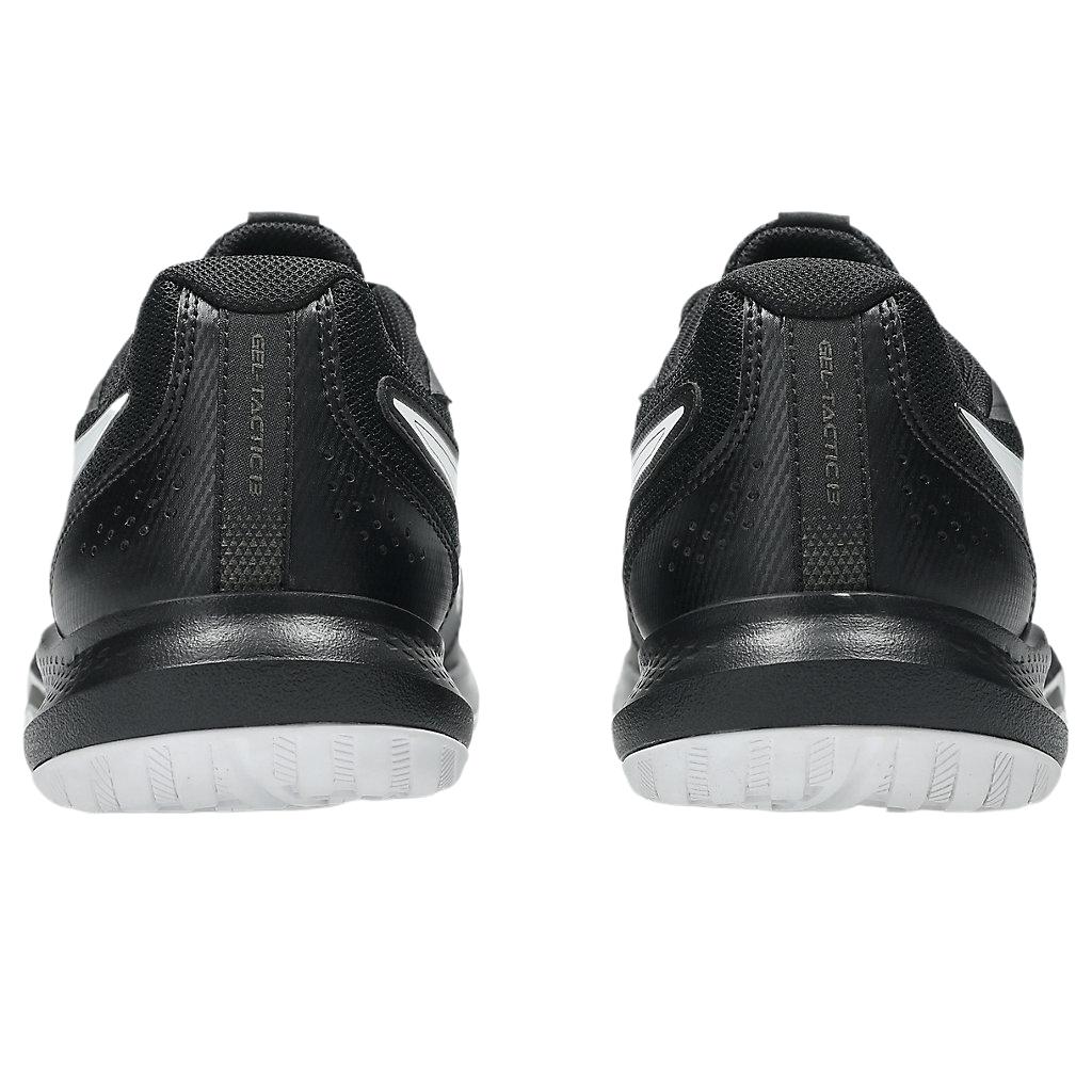 Asics GEL-TACTIC 13 Unisex Black White Indoor Court Shoes 1071A114-001