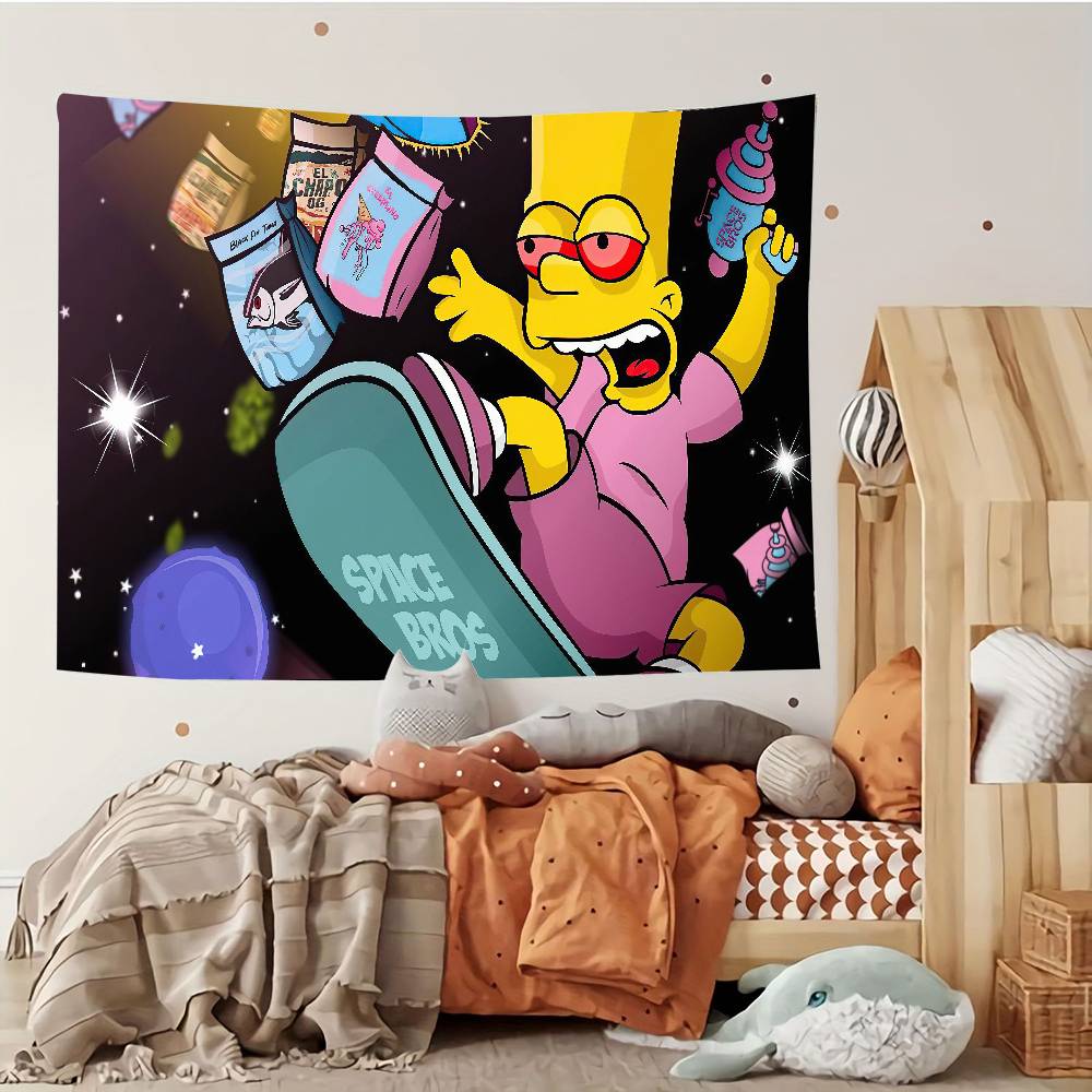 Funny SSimpson Tapestry Customizable Tapestries Of Various Styleswall Hangings Celebrity Photo Printingwall Hangings