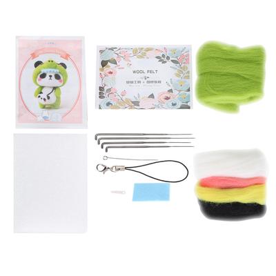 Needle Felting Kit Wool Felting Supplies Animal Plush Doll Toy DIY Making Material122# Little