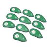 10 PCS     Head Covers Four Leaf   Pattern PU Waterproof Delicate   Iron Covers Set for Most  s