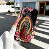 Virgen Mary Virgin De Guadalupe Soft Phone Case for Xiaomi Redmi Note 12 13 14 15 Pro Plus 11 12S 11S 11T 10 4G Black Cover Back