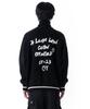 OHY Pola Zipper Paint Knit Mtm-Black