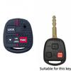 Silicone 2 3 Buttons Car Key Case Cover For Toyota Fj Cruiser Land 2008-2014 Yaris Echo For Lexus Es Gs Ls Is Rx Sc Lx Rx400H