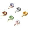 6PCS Adhesive Wall Hooks Colorful Design Extra Sticky Storage Hooks No Drill Needed Hanging Hook for Bathroom Kitchen