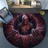 Cartoon Print Round Area Rug,Carpet Rug for Living Room Bedroom Sofa Playroom Decor,Non-slip Floor Mat