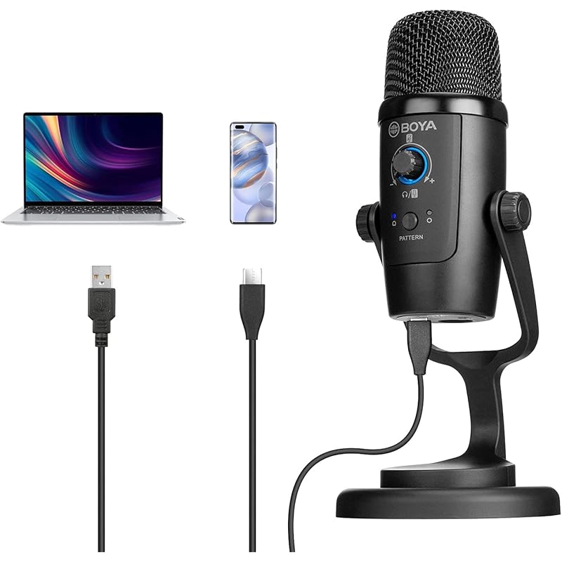 

Boya BY-PM500 USB microphone black