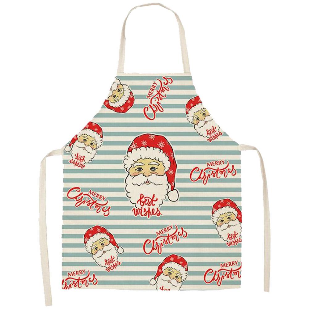Nieuwjaar 2026 Linnen Kerstkabouters Schort Kerstdecoraties Voor Thuis Kerst Keukenaccessoires Natal Navidad 2026 Noel Decor