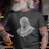 Knight Armor T-Shirt, Retro Medieval Graphic Shirt, Grunge Distressed Tee