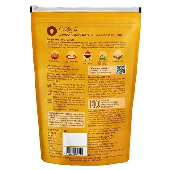 Orika African Peri Peri Masala Powder 85g (Pack of 3) | Spicy & Flavorful Piri Piri | Perfect for Grilling, Cooking and Sprinkling