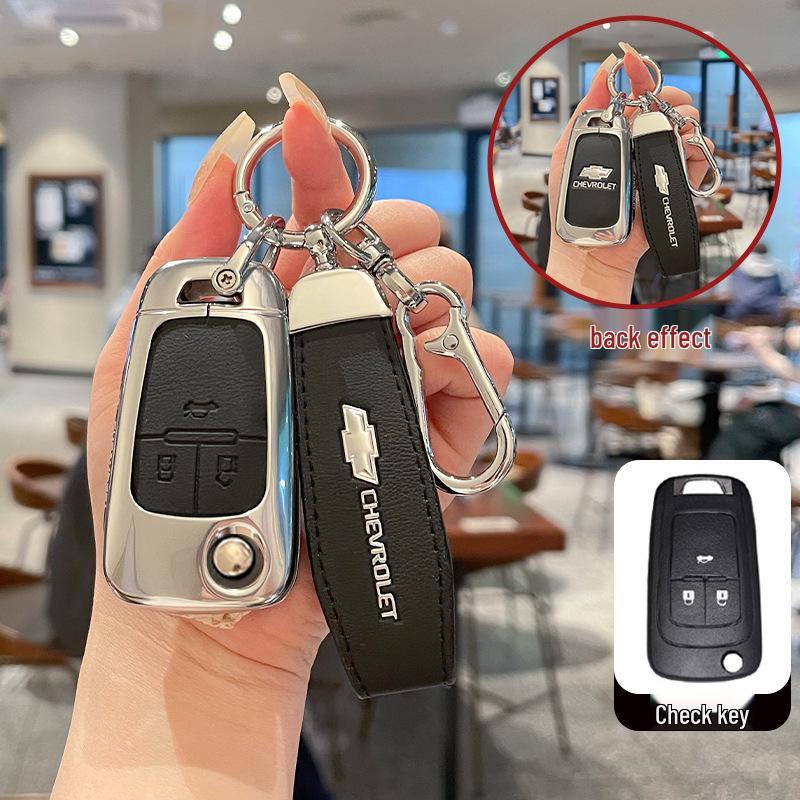 Compatible Key Cover for 20 Chevrolet Models: Cruze, Cavalier, Trax, Sail, and Mai