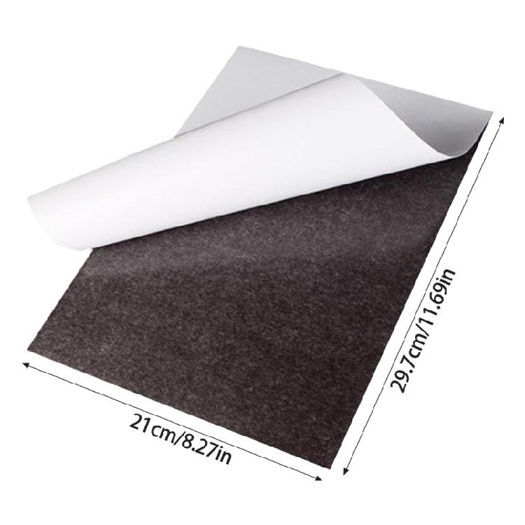 Multipurpose Small Rubberized Magnet Sheet Oil Resistant Small Magnetic Rubber Pad Simple Installs for Industrial & Person