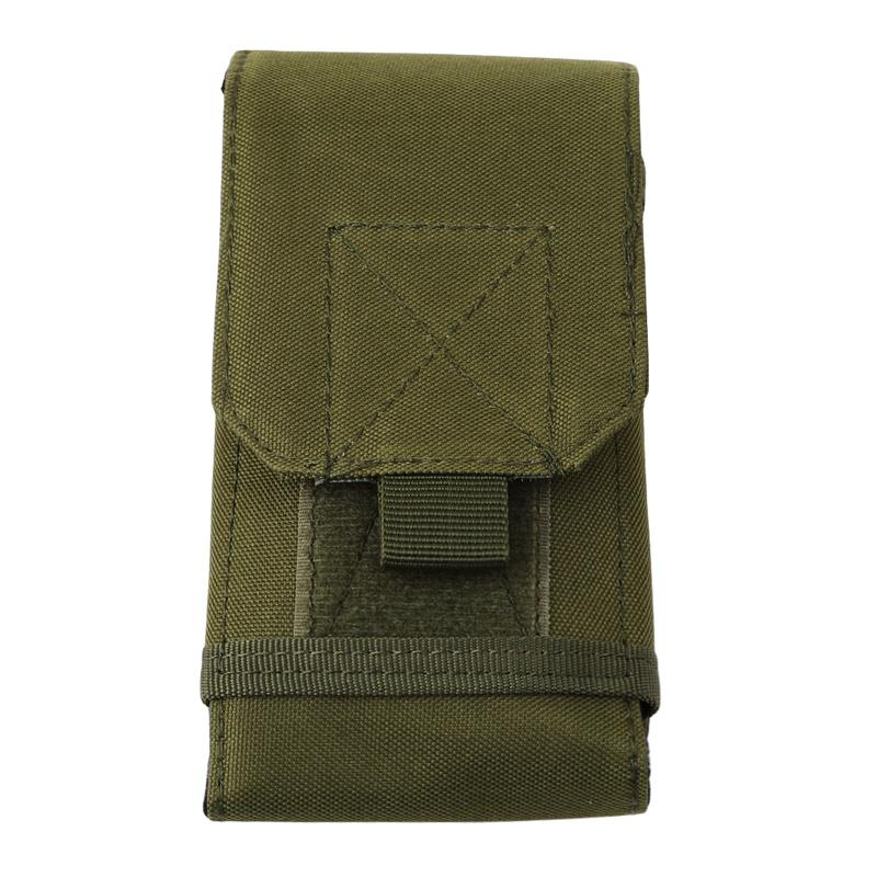 Multifunctional Outdoor Camping Hiking Tactical Phone Bag Men Camouflage Hook Loop Belt Bag Sports Mobile Waist Bag
