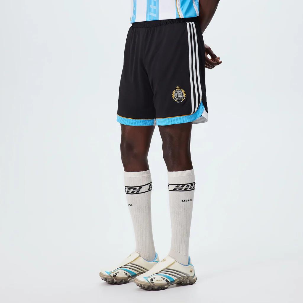 Kith x Messi For Adidas Short Black Men Bottoms ADKR0058