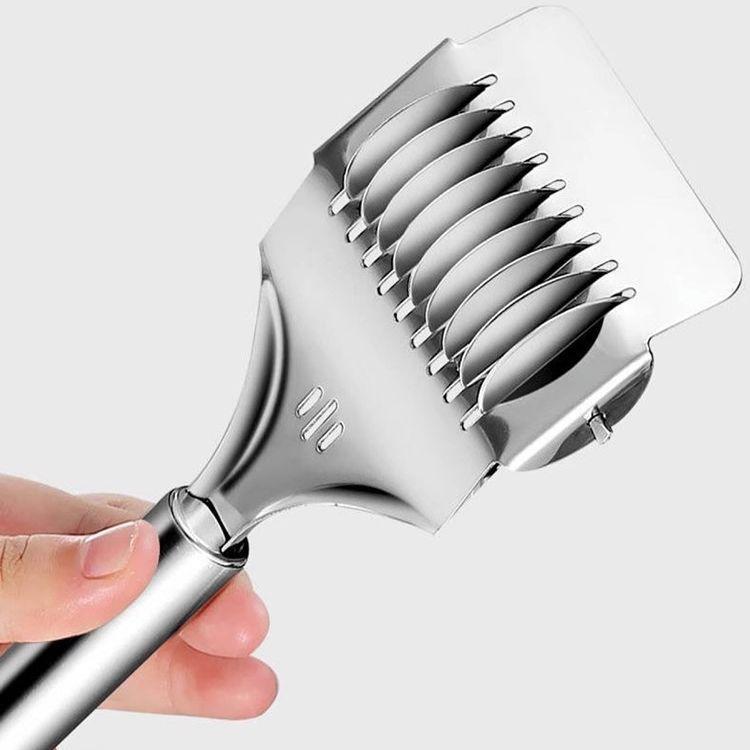 Creative Stainless Steel Noodle Peeler and Herb Slicer Gadget