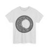 Ornate Circular Pattern Graphic Tee Unisex Casual Shirt