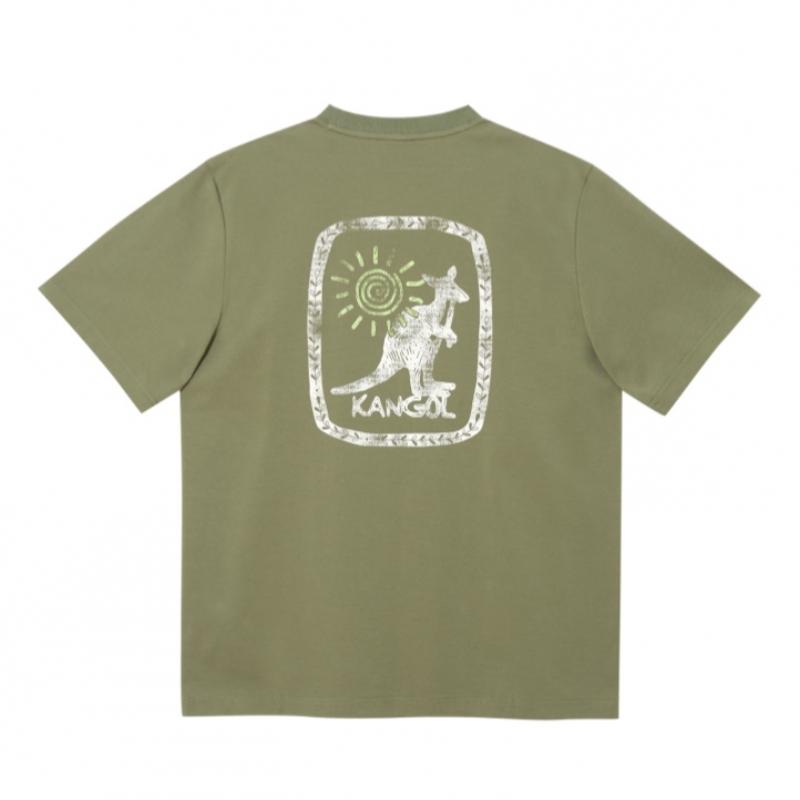 Kangol Kangaroo T shirT Khaki 2823