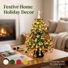 Handmade Christmas Tree DIY Beaded Set Christmas Tree Set Default with Light String