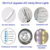 LED Mirror Light Dimmable Mirror Lighting with 45 Leds DIY Make Up Light for Dressing Table USB