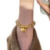 New Chinese-style lucky Nefu entanglement bracelet, high-end sense light luxury transshipment bracelet, niche design ice-through beaded bracelet