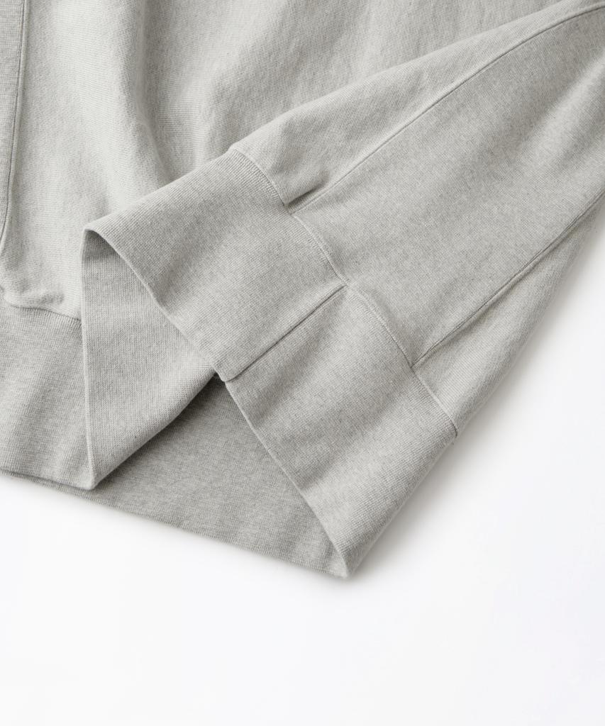 OUTSTANDING Reverse Heavy Sweat_3%Melange Gray