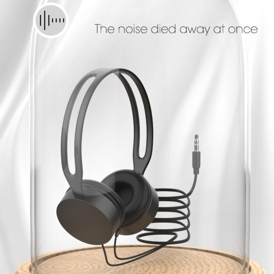 Powerful Bass Bursts Large Compatibility High Fidelity Noise Reduction Music Game Call Plug And Play 3.5mm Interface Wired Headset for Computer Gaming