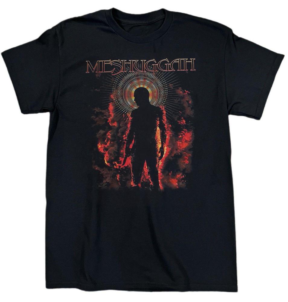 Vtg Meshuggah Band Album Cotton Black T Shirt S-5XL TR533 Unisex T-Shirt XXXXL