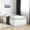 VidaXL Bed Frames, Single Bed with Slatted Base, Adult Bed, Bedroom Furniture, Modern, White 90x190 Cm 3209751