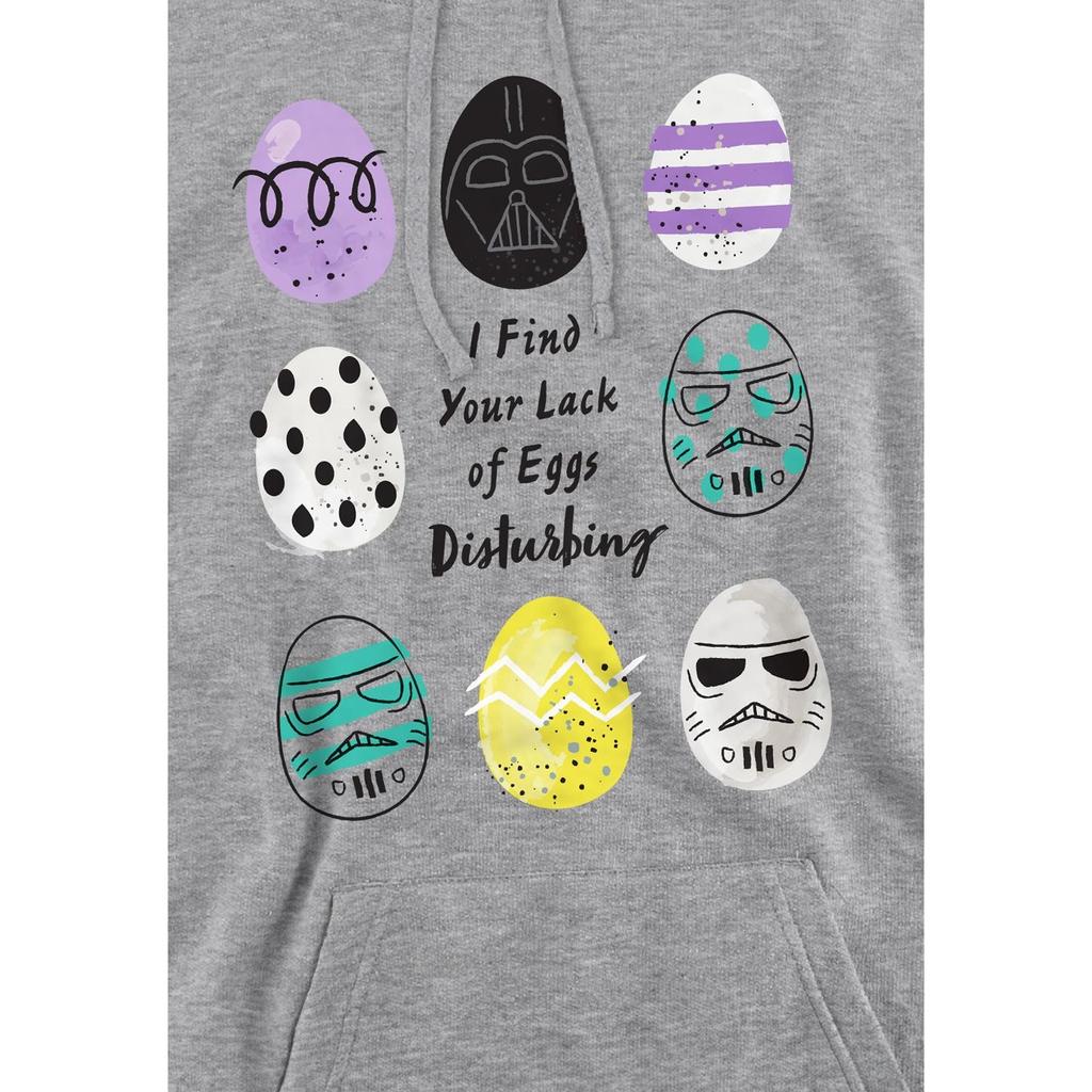 STAR WARS Mens Your Lack Of Easter Eggs Disturbing Darth Vader Hoodie