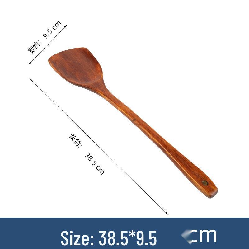 

Набор антипригарной посуды Kemu Lacquer и деревянных кухонных принадлежностей: Ложка для жарки, Лопатка, Суповая ложка и Ложка для риса