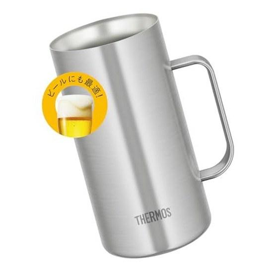 Thermos Vacuum Insulated Jug 1L Stainless Steel Dishwasher Safe Bottle Structure Heat Retention Cold Beer JDK-1001 S1