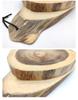 High-End Irregular Acacia Wood Cutting Board & Platter for Camping and Picnics