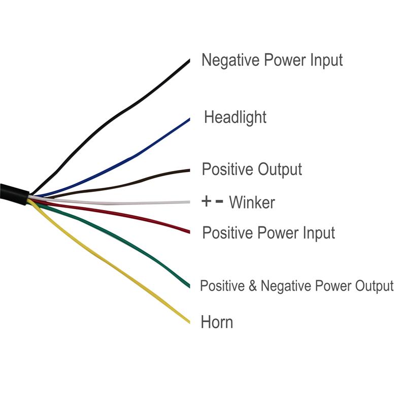 LMoDri 7 Function Buttons Motorcycle Switch 7/8" 22mm Handlebar Switches Headlight Hazard Brake Fog Lights ON-OFF ATV