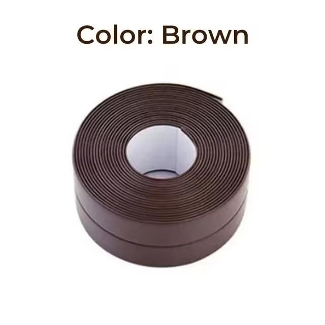 Self Adhesive PVC Sealing Strip Tape for Bathroom Bath Toilet Kitchen Caulk Tape Waterproof Wall Sticker White Mold Proof Tapes