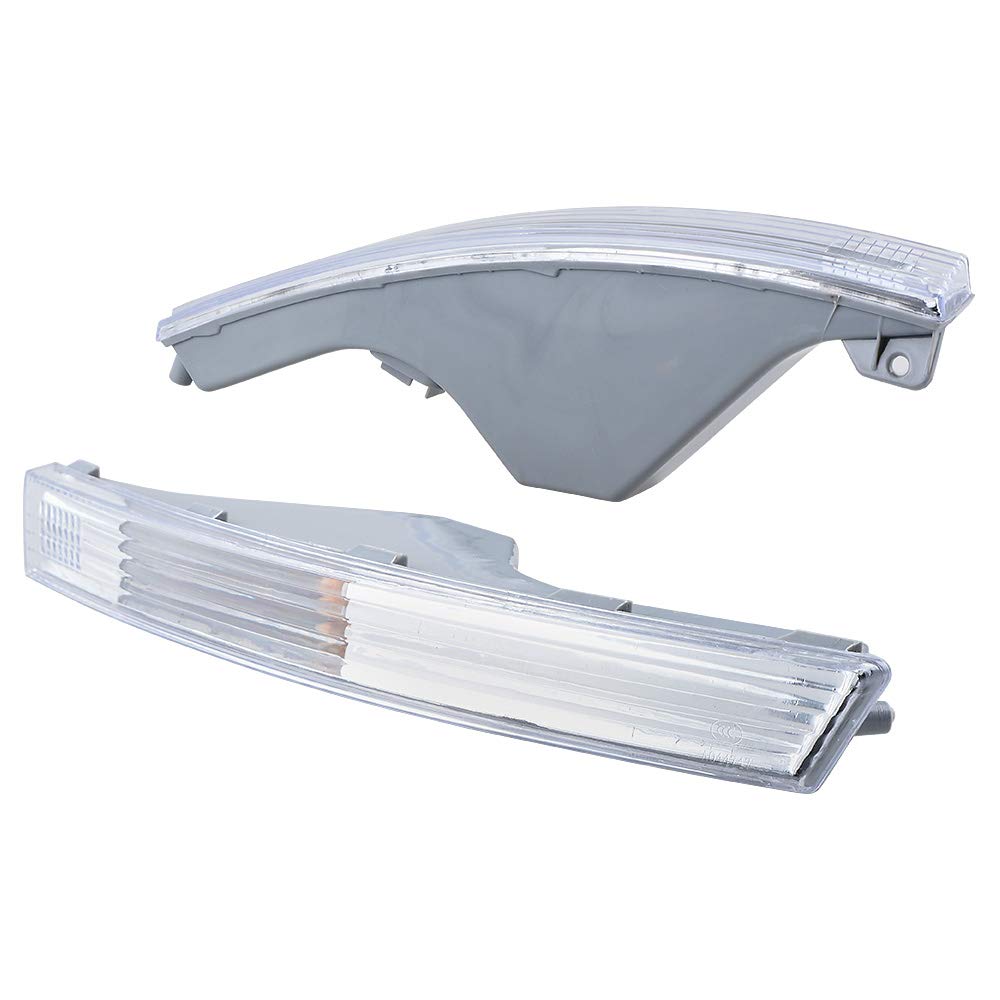 Authentic Front Bumper Side Turn Signal Indicator Light Cover Compatible For-VW  Passat B6 2006-2010 Sedan Wagon Model