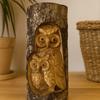 Owl Family Decor 26x16x6cm