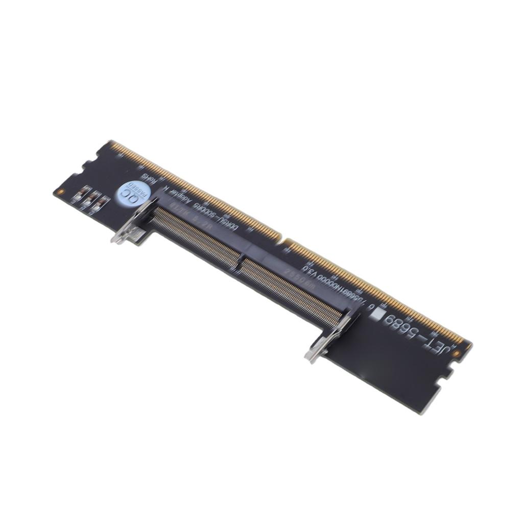 DDR5 U-DIMM to SO DDR5 RVS Adapter Card Laptop to Desktop Memory Converter for Computer Repair and Maintenance