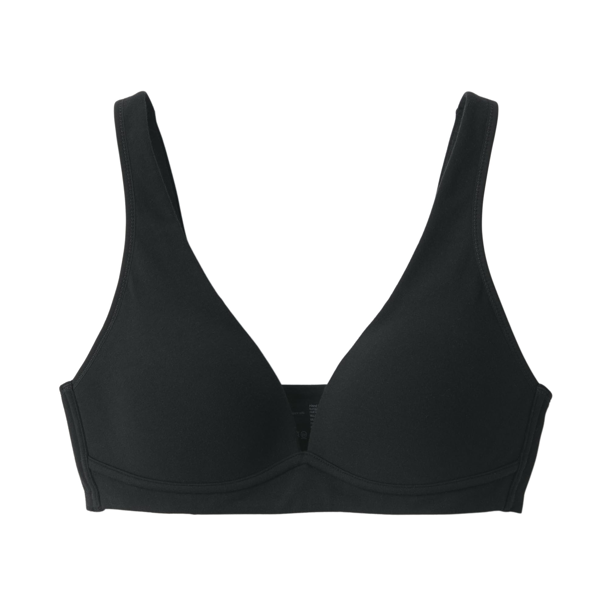 

MUJI Wireless Plunge Bra FCH16A4S Black M Women s Women s Women s чорний