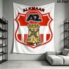 AZ Alkmaar club Wall Hanging Printed Fabric Blanket Decorative Tapestries for Bedroom Living Room Home Decor