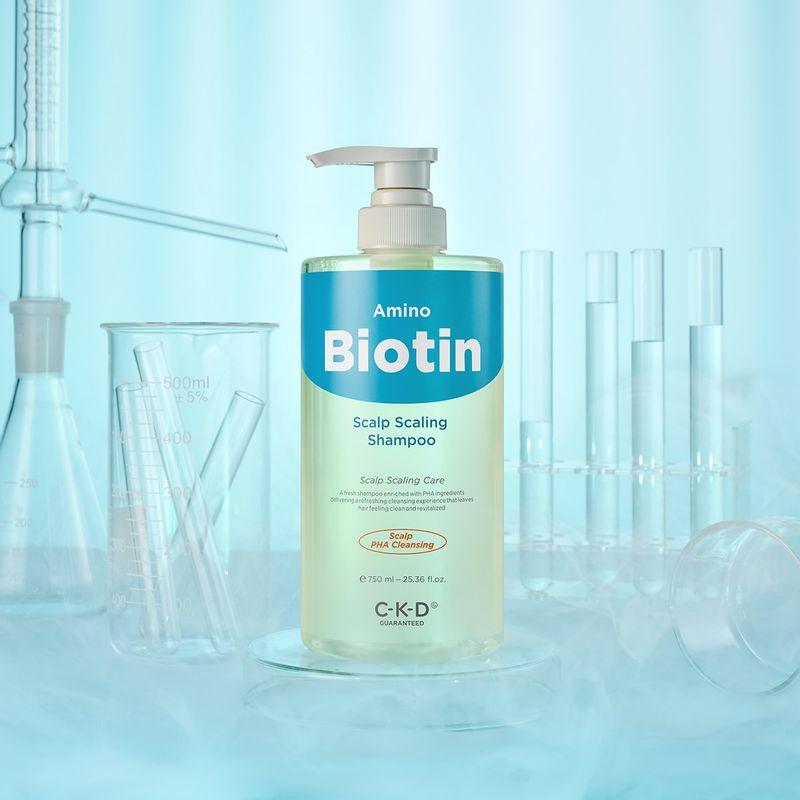 CKD Amino Biotin Scalp Shampoo 750ml X 2
