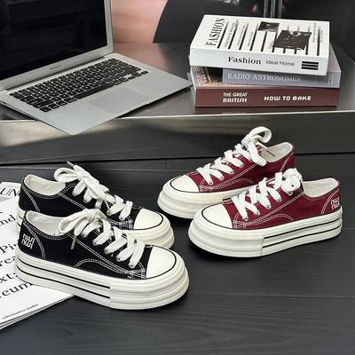 Summer Versatile Canvas Shoes Women's New Thin Breathable Board Shoes Casual College Versatile White Shoes