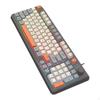 Ergonomic Wired Keyboard with Customizable Keycaps And Volume Control for PC