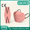 Fit 4-12 Years Old Children FFP2 Masks Morandi 4 Layers Korean Homologada Mascarillas FPP2 Niños Black Mask FFP2mask Kids