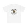 Flying Garage Motorcycles Graphic T Shirt Unisex Heavy Cotton Tee