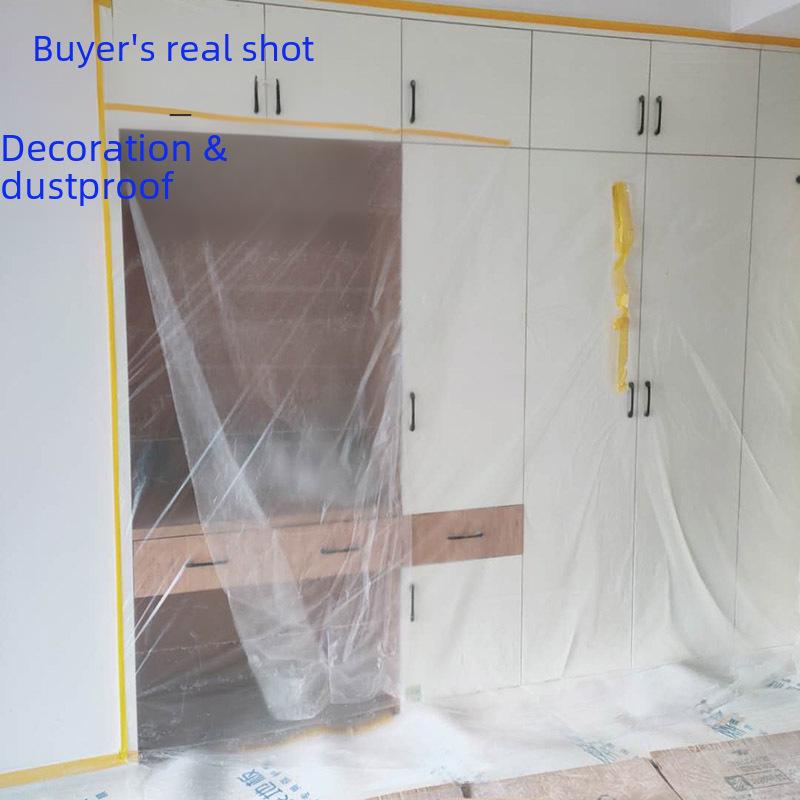 Folie decorativă anti-praf: Huse pentru canapele și mobilă, mascare cu vopsea și protecție pentru paturi