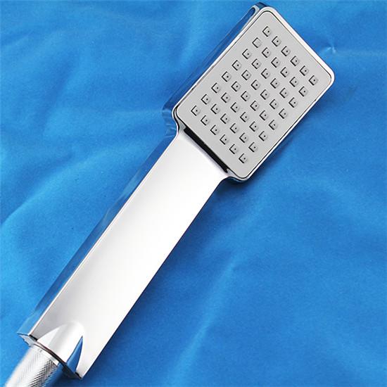 Handheld Shower Heads Plastic ABS Durable Rainfall Shower Square Head